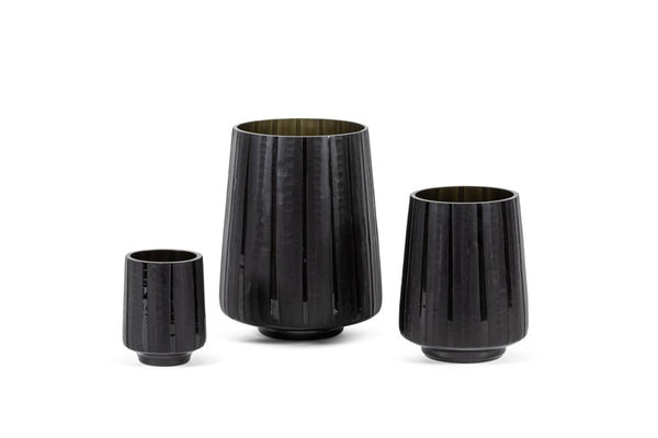 Conical Cutted Vase L - Meadow Home