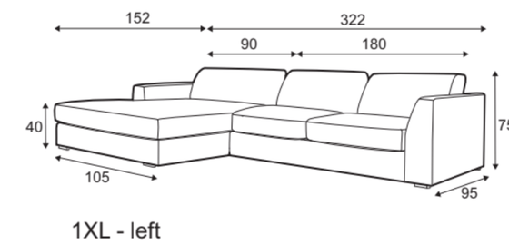 Meridiani Modul Sofa 1 XL - Meadow Home