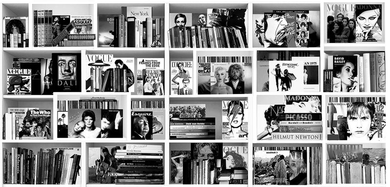 Music Books - Black and White - Meadow Home